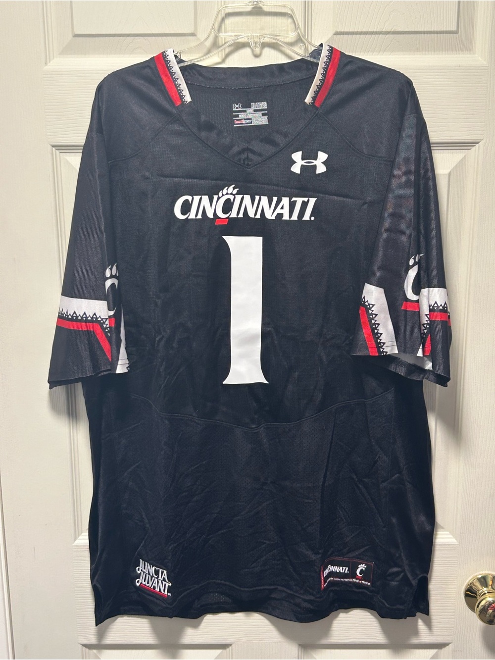 University Of Cincinnati Bearcats Sauce Gardner Under Armour Jersey Men Size XL